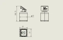 Inclinomètre intégré JMQJ-7315RTU image 6