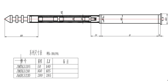 Compteur de déplacement de substrat rocheux intelligent à point unique JMDL-32XXAT image 6