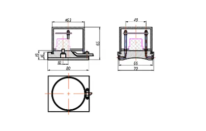 Instrument de mesure de force de câble JMM-268L-1、2 image 6