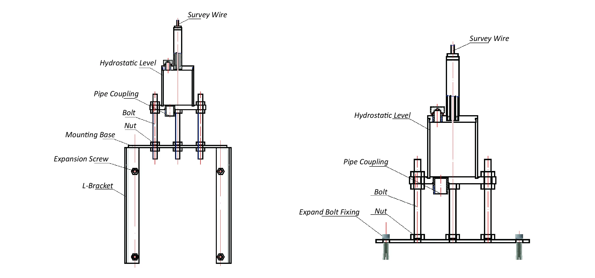 Capteur de niveau hydrostatique inductif à modulation de fréquenceJMDL-62XXAT、ADT image 7